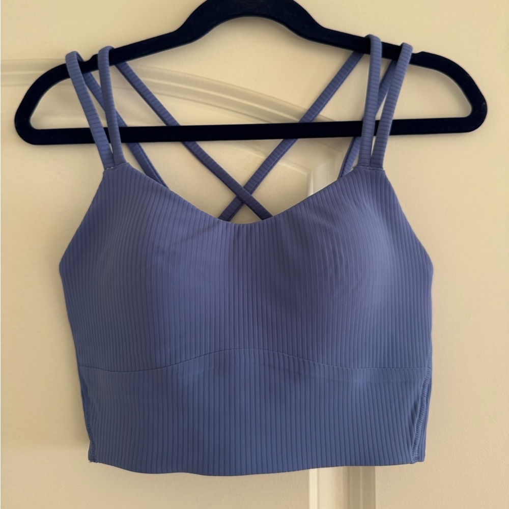 Lululemon- Like a Cloud Long Line Bra B/C Ribbed